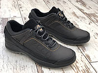 Чоловічі шкіряні кросівки напівспорт туфлі Коричневого кольору з натуральної шкіри! Гарантія! Весна Осінь 2024