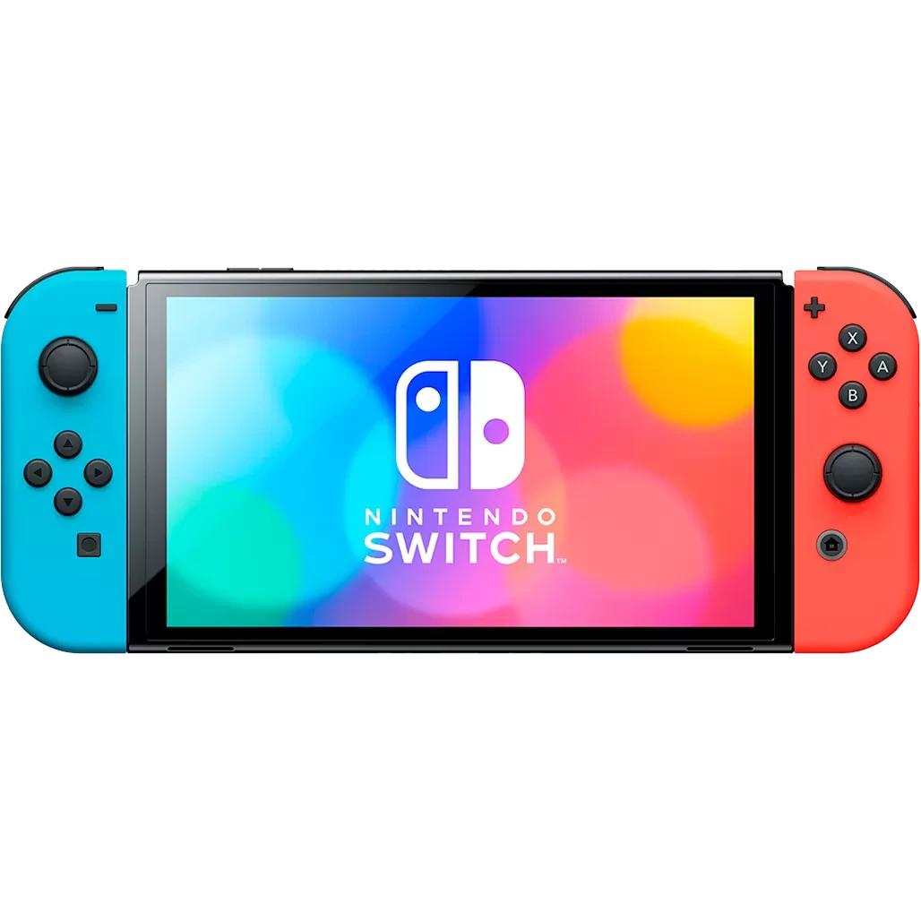 Ігрова консоль Nintendo Switch OLED with Neon Blue and Neon Red Joy-Con
