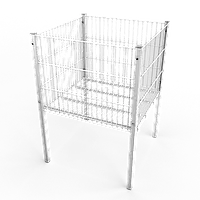 Акційний стіл Корзина напольна 600х600х800һ