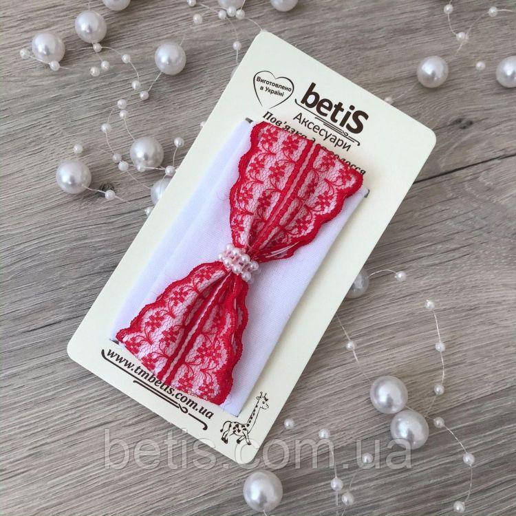 Пов'язка "Модель-70" Червоний Бавовна арт.27683774 Зріст 68-44(р)