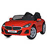 Дитячий електромобіль на акумуляторі BMW Z4 Roadster M 5742 з пультом для дітей 3-8 років Червоний, фото 8