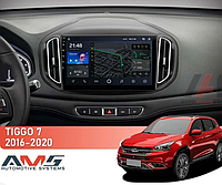 Штатная магнитола AMS T1010 6+128 Gb Chery Tiggo 7 1 2016-2020 (F2) 10"