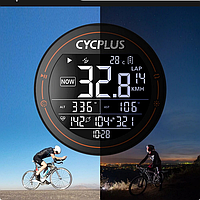 Велокомпьютер Cycplus М2 GPS Bluetooth Черный