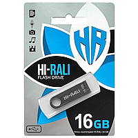 Флеш-накопитель USB Hi-Rali 16GB Shuttle series Black