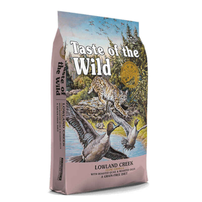 Сухий корм для котів Taste of the Wild (Тейст оф зе Вайлд) Lowland Creek з перепілкою та качкою 2 кг