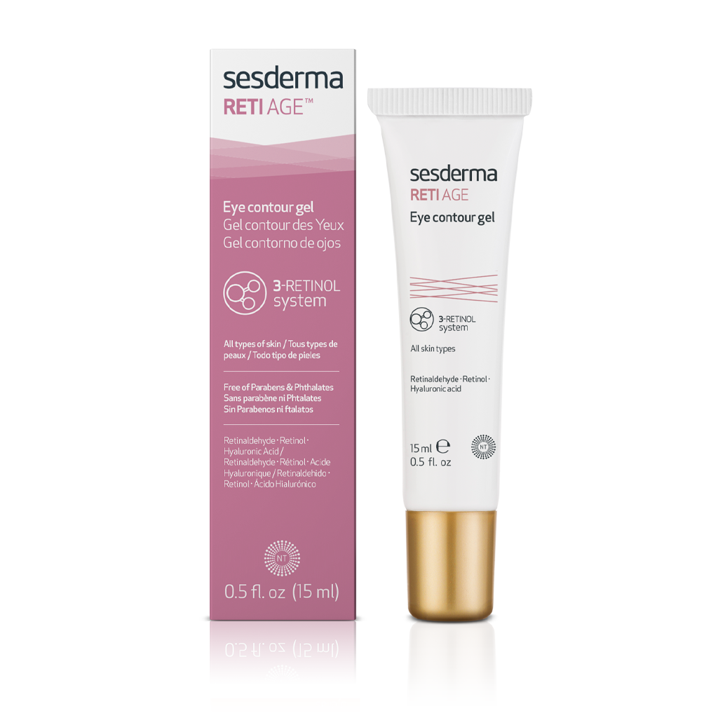 Сесдерма Reti-Age Омолоджуючий Гель для контуру очей з ретинолом SesDerma Reti-Age Eye Contour Gel, 15 мл, фото 1