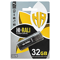 Флеш-накопичувач Hi-Rali 32GB Stark series Black
