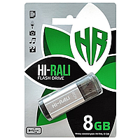 Флеш-накопитель Hi-Rali 8GB Stark series Silver