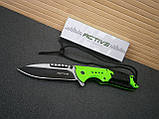 Ніж складаний Помічник Оutdoor Active Roper Green 21 см паракорд, фото 7
