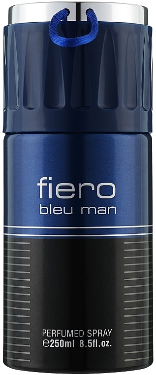 Дезодорант Fragrance World Fiero Bleu Man для чоловіків — deo spray 250 ml
