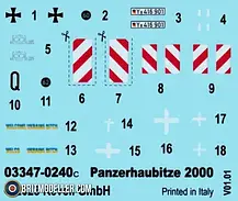 САУ Panzerhaubitze 2000 ЗСУ. Збірна модель у масштабі 1/72. REVELL 03347, фото 2