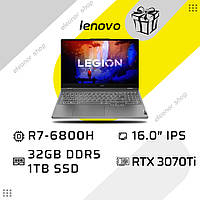 Ноутбук Lenovo Legion 5 Pro 16ARH7H R7- 6800H/32GB/1TB RTX3070Tі 82RG00BHGE