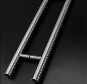 Комплект Дверна ручка Скоба нержавіюча сталь G102 600 мм, фото 2
