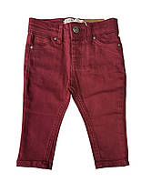 Бордові джинси для хлопчика 74-86см Туреччина