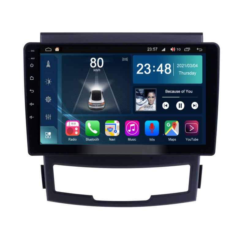 Штатна магнітола Torssen SsangYong Korando 11-13 F9332 4G Carplay, фото 1