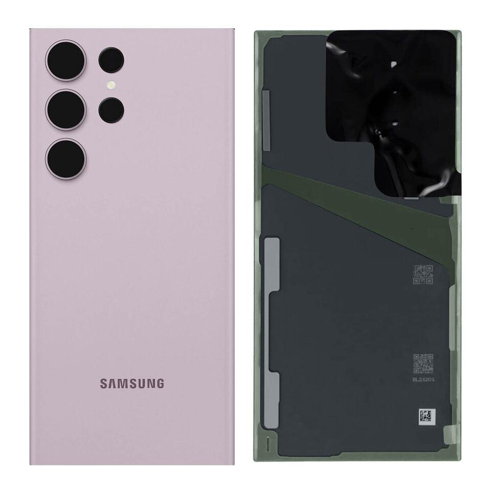 Задня кришка Samsung S23 Ultra (SM-S918B, SM-S918B/DS) Light Pink, Оригінал