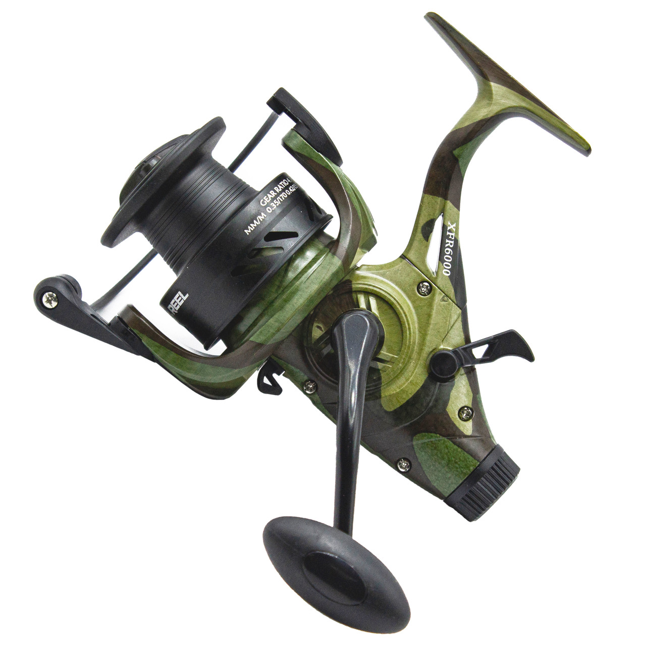 Котушка коропова з байтранером XFR5000 алюмінієва шпуля, фото 1
