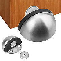 Стопор для дверей підлоговий Magnetic Silver / Стопор дверей