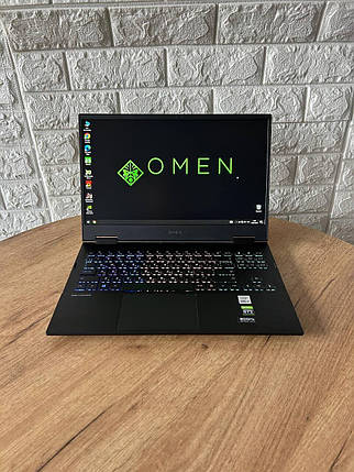 Б/в Ігровий ноутбук HP Omen 15-ek1001ua 15.6" 1920x1080| i7-10750H| 32GB RAM| 1000GB SSD| RTX 3070 8GB, фото 1