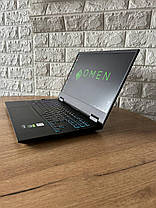 Б/в Ігровий ноутбук HP Omen 15-ek1001ua 15.6" 1920x1080| i7-10750H| 32GB RAM| 1000GB SSD| RTX 3070 8GB, фото 5