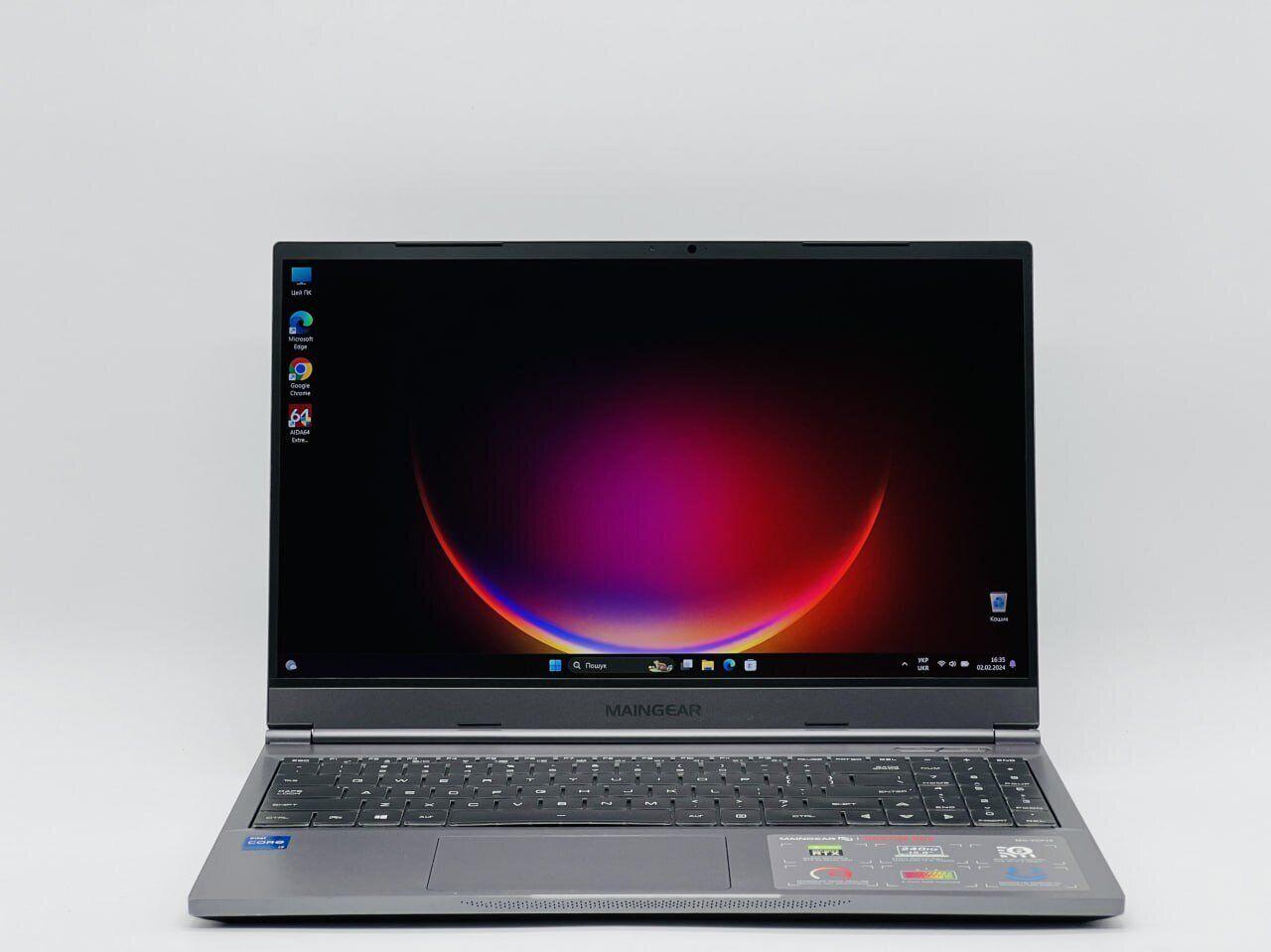 Б/в Ноутбук Maingear Vector Pro 15.6" 1920x1080| Core i7-11800H| 32 GB RAM| 512 GB SSD| GeForce RTX 3070 8GB