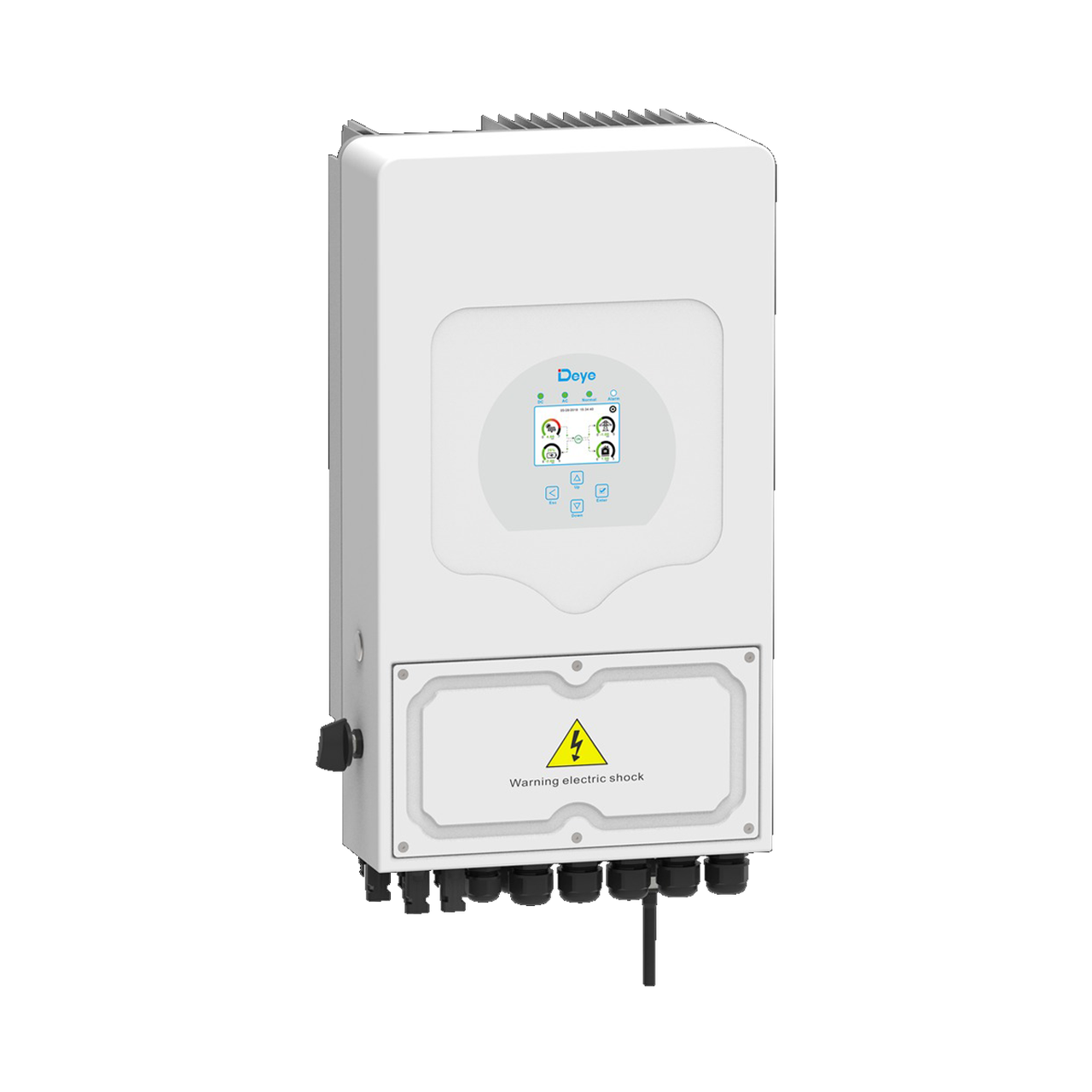 Гібридний однофазний інвертор DEYE SUN-6K-SG03LP1-EU Wi-Fi (6 кВт 48 В 1 фазний 2 MPPT)