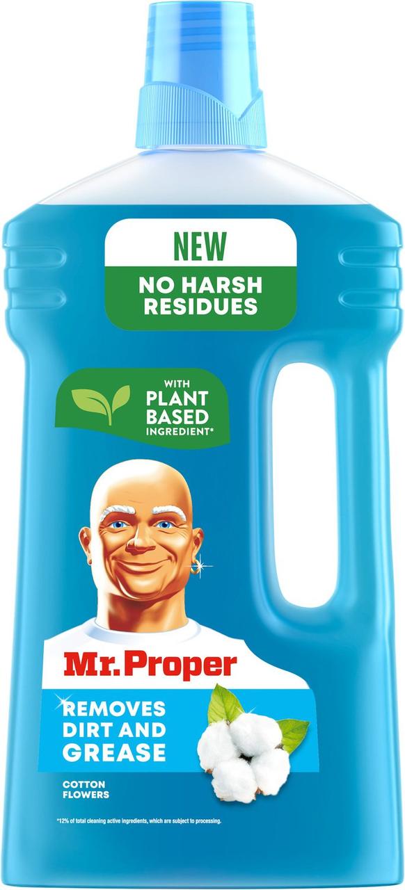 Універсальний засіб для чищення  Mr. Proper Clean & Shine Квіти бавовни 1 л