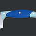 Сокира кухонна Kitchen Knife 260 мм, фото 5