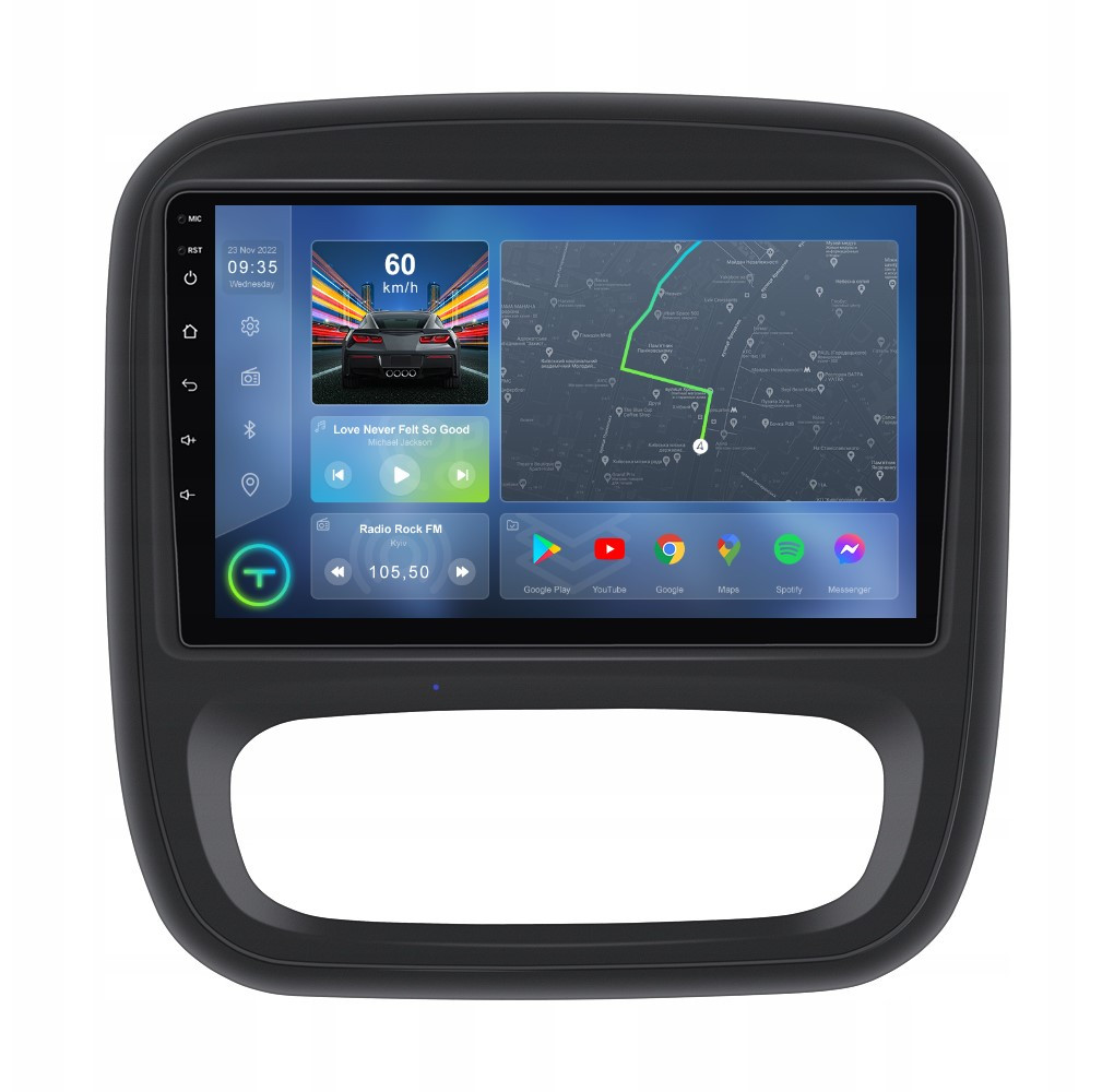 Штатна магнітола Torssen Renault Trafic 2014+ F9464 4G Carplay DSP