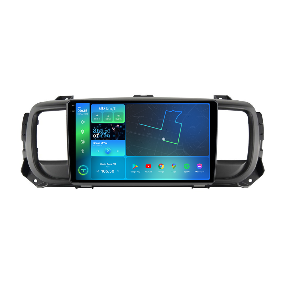 Штатна магнітола Torssen 2K Citroen Jumpy/SpaceTourer 16+/Expert 16+/Vivaro 19+ F9232 4G Carplay DSP