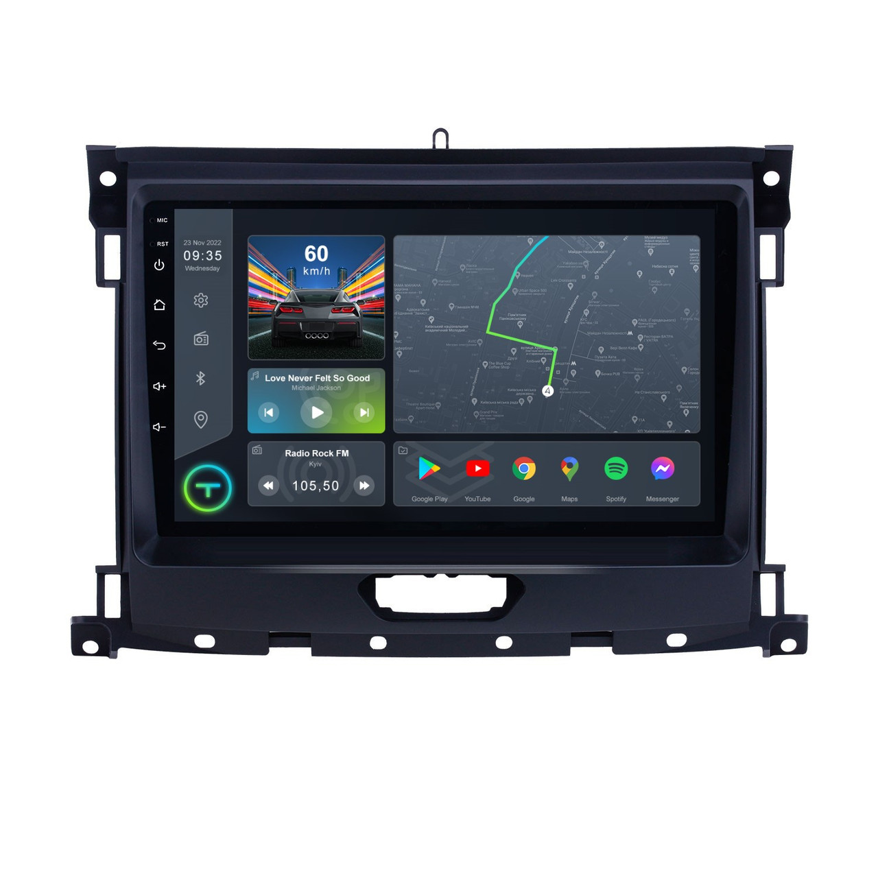 Штатна магнітола Torssen Ford Ranger 19+ F9232 4G Carplay DSP, фото 1