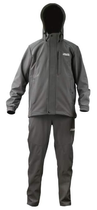 Костюм для риболовлі демісезонний Fishing ROI OUTDOOR Softshell сірий XL, XXL, 3XL