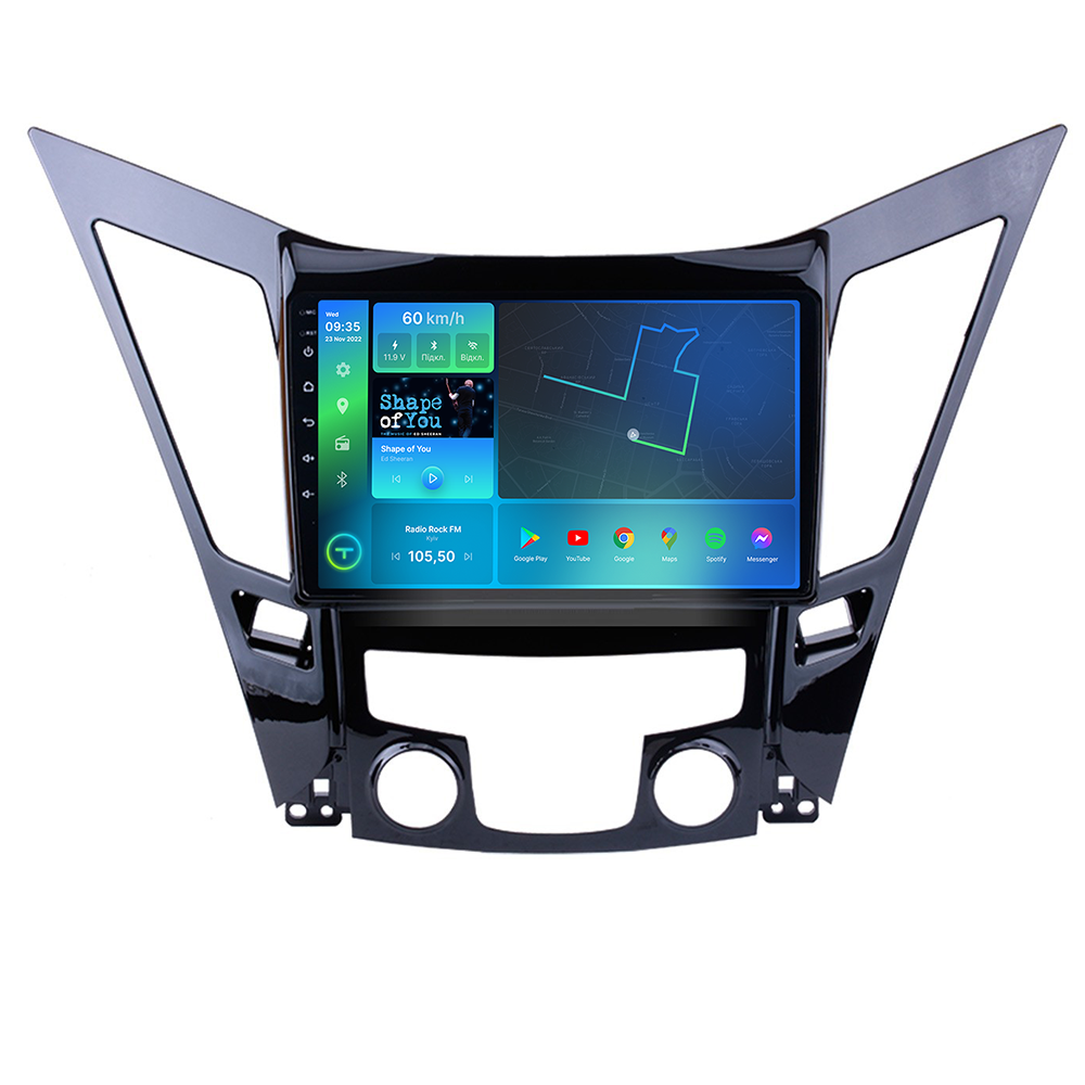 Штатна магнітола Torssen Hyundai Sonata 11- YF F9432 4G Carplay DSP, фото 1