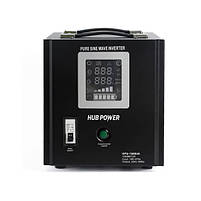 Джерело безперебійного живлення Hub Power HPU-1500VA (1050Вт) 10A/20A, фото 4