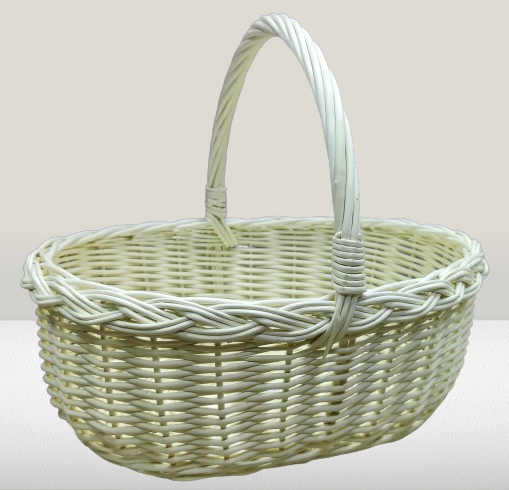 Плетений овальний кошик (30*25*10 см) 0102.001, фото 1