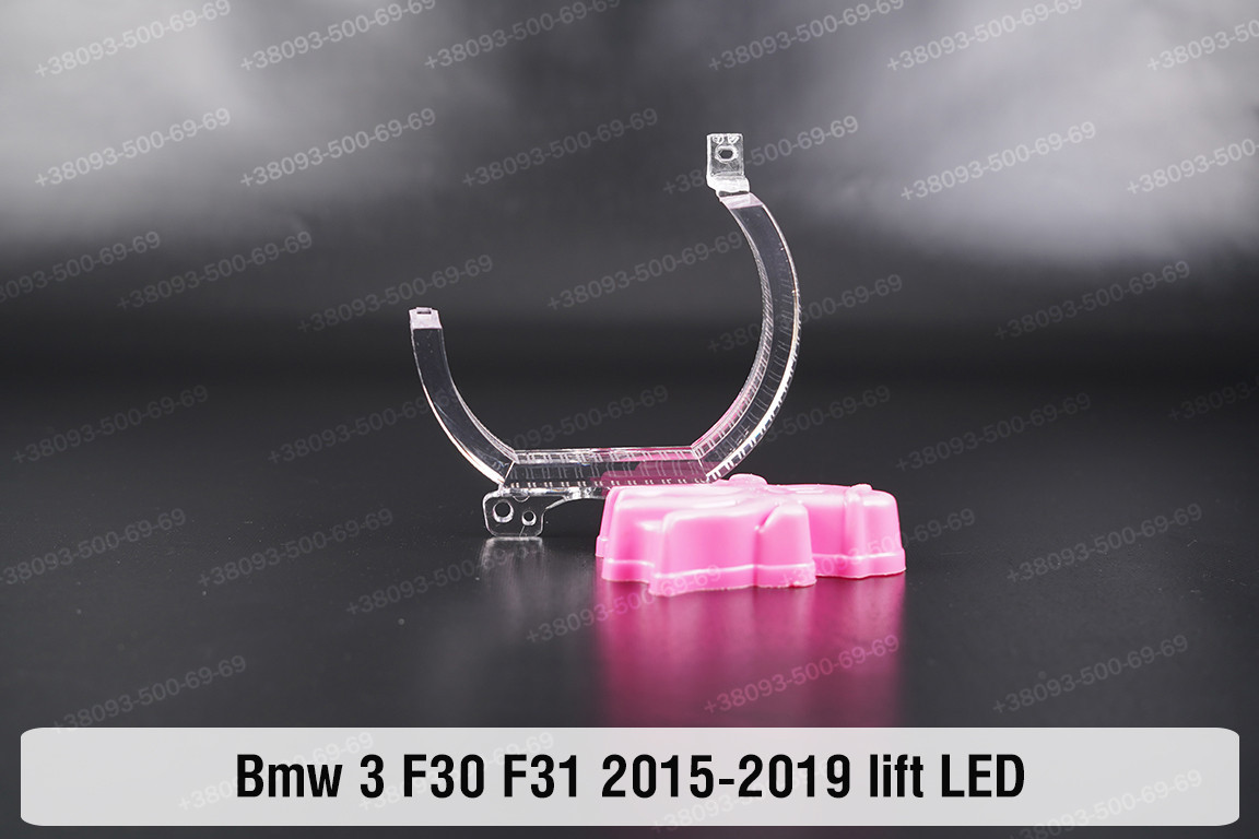 Блок світловода фари BMW 3 F30 F31 LED (2015-2019) рестайлінг малий внутрішній Icon Light 3D лівий