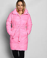Женская демисезонная удлиненная куртка тм X-Woyz 8931-15 размеры 42- 48