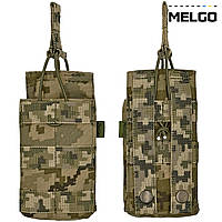 Подсумок мягкий для одного магазина АК IRR Cordura 500 D Пиксель ММ-14 (pixel) MELGO