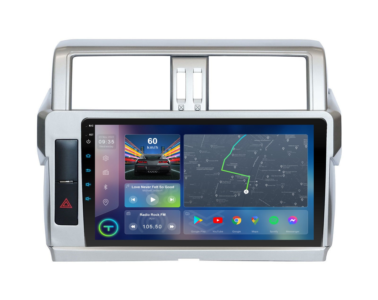 Штатна магнітола Torssen Toyota Prado 150 2014+ 360 V1 F10332 4G Carplay DSP