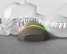 Ортопедична подушка для шиї з ефектом пам'яті PILLOW LY-344, подушка під час остеохондрозу для шиї PILLOW LY-3, фото 2