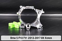 Декоративная маска линзы большая внешняя BMW 5 F10 F11 Xenon (2013-2017) VI поколение рестайлинг правая