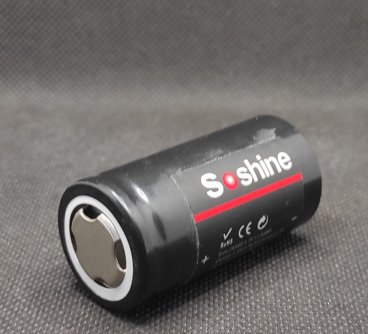 Акумулятор Soshine 26500 3,7v 3200mAh ( 9A ) 1шт.
