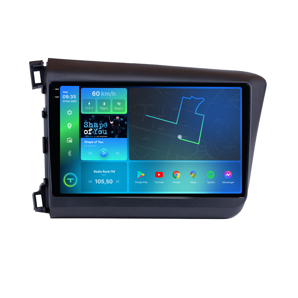 Штатна магнітола Torssen 2K Honda Civic 2012+  F9332 4G Carplay DSP