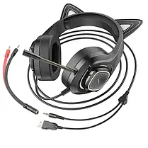 HF Stereo Hoco W107 Black (6931474791252), фото 6