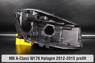 Корпус фари Mercedes-Benz A-Class W176 Halogen (2012-2015) III покоління дорестайлінг правий