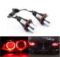 Ангельські очі LED Маркер для BMW 12 Вт маркер БМВ E39 E60 E61 E63 E64 E65 E66 E53 X5 E83 X3 E87 Червоний