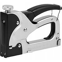 Степлер з регулятором сили для скоб/цвяхів (b= 10.6 мм) h= 6-14 мм (t= 1.2 мм) сталь Yato YT-7001