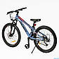 Підлітковий велосипед Corso Rider 24" рама 11" сталевий, LTWOO A2 21S, зібраний на 75% у коробці, фото 3