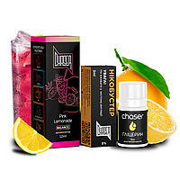 CHASER BLACK 30мл Розовый лимонад Набор для самозамеса жидкости Заправка для вейпа, жижа, рідина