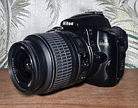 Дзеркальна фотокамера Nikon D5000 + об'єктив 18-55 + сумка + карта пам'яті 64гб ідеальний стан без дефектів